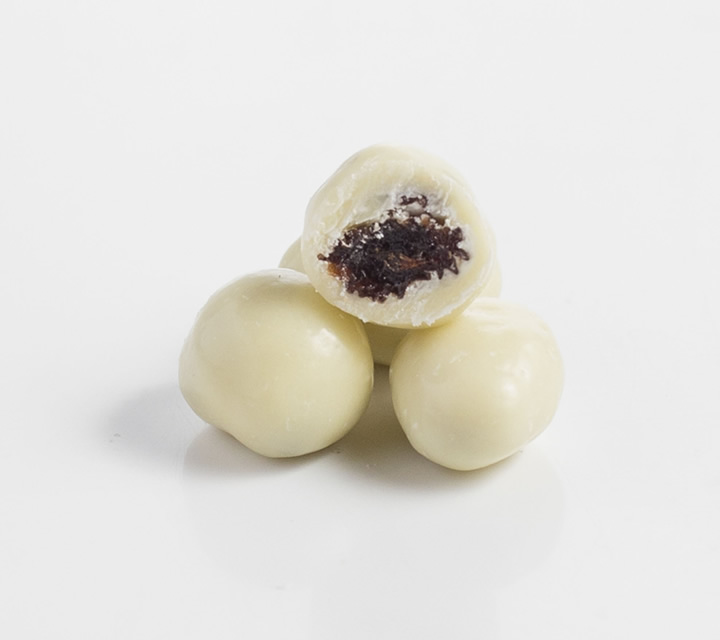 RAISINS WITH WHITE CHOCOLATE